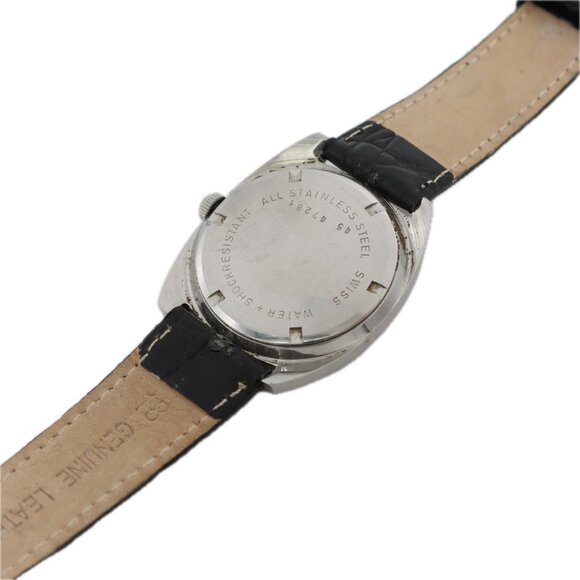 Vintage 33mm Croton Marshall University Men\'s Mechanical Wristwatch AS 1809